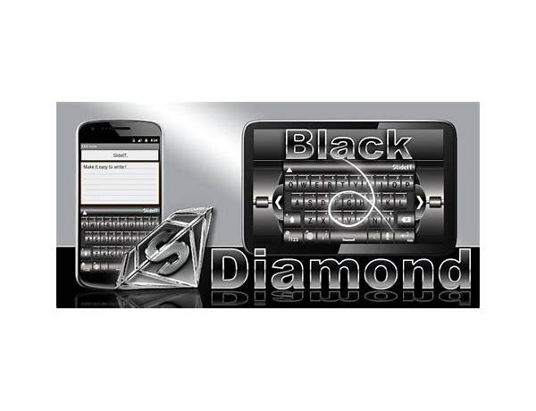 SlideIT Black Diamond skin for Android - Download the APK from Habererciyes